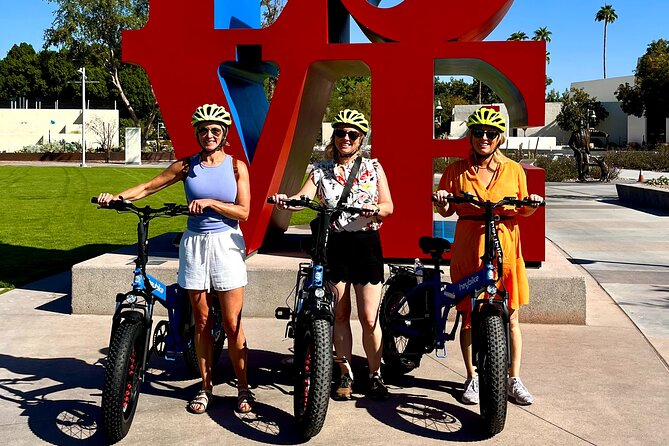 2.5 Hour FAT Tire E-Bike Tour – Scottsdale Greenbelt Adventure - Parks, golf courses, and the route between cities