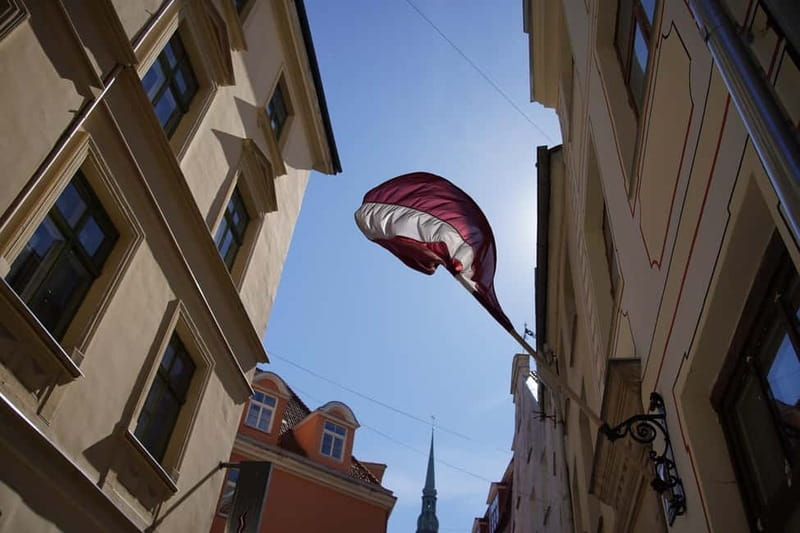 2.5-Hour Riga Cruiser Bike Tour - Following the Route Toward the Old Port