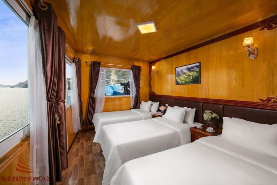 2-Day Lan Ha Bay & Cat Ba Cruise w/ Kayaking, Biking & More - Swimming, sunset, and a spring-roll lesson