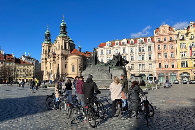 3-hour Complete Prague Bike Tour - Josefov and the old city walls