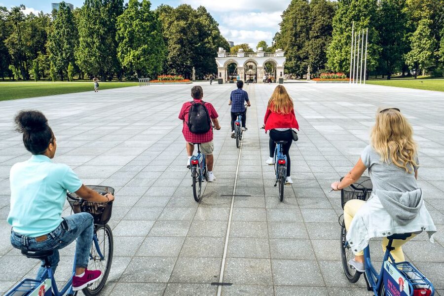 3-Hour Guided Cycling Tour of Warsaw - Old Town, Castle Square, and the Royal Route