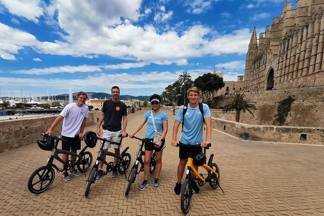 3 Hours E-Bike Tour in Palma - Starting in Plaça Major and entering the old town