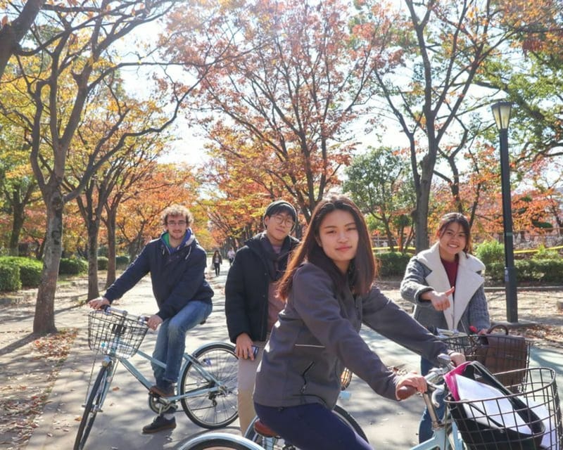 5-Hour Osaka Highlights Bike Tour with Lunch - Osaka Tenmangu Shrine and the city’s local side