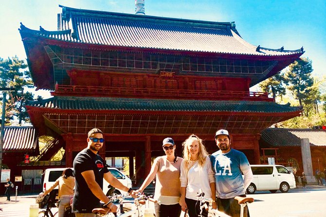 5-Hour Tokyo & Edo Hidden Gem Bike Tour with Lunch - Bandai characters and the approach to Senso-ji