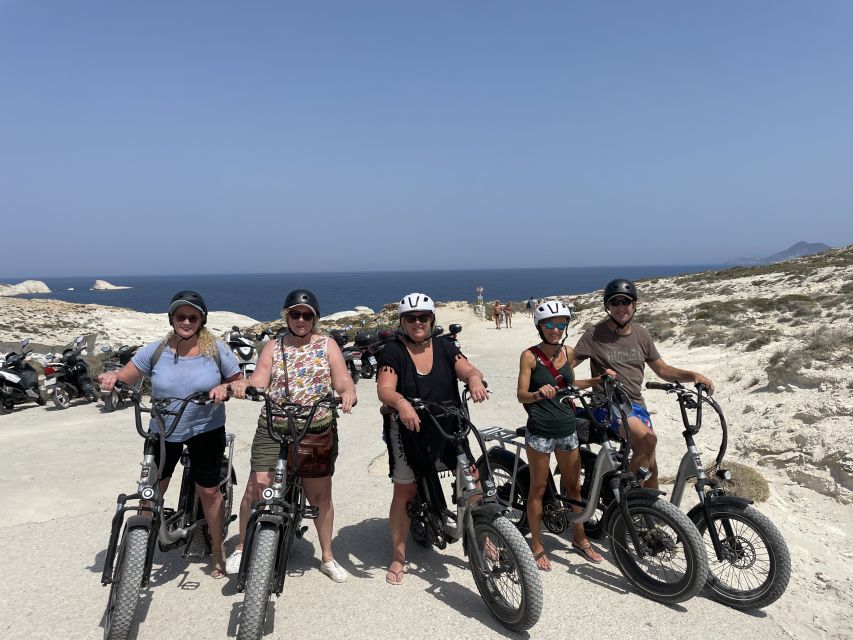 Adamas: Milos Highlights Tour on an Electric Bike - A small group with a local touch