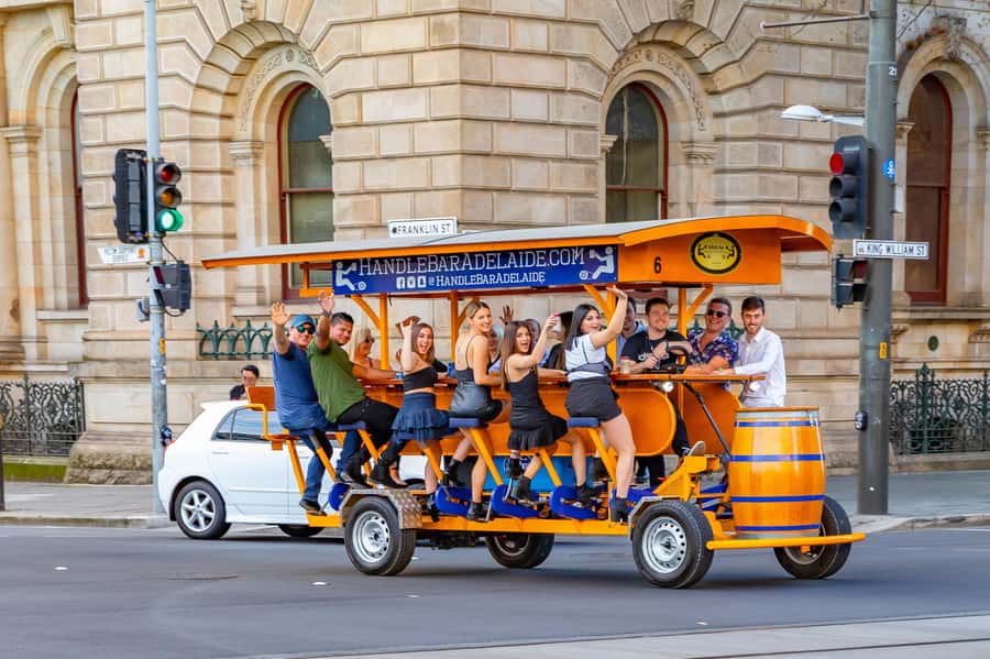 Adelaide: HandleBar Bike Tour with Pub Stops & Dinner Option - What the HandleBar bike experience is really like