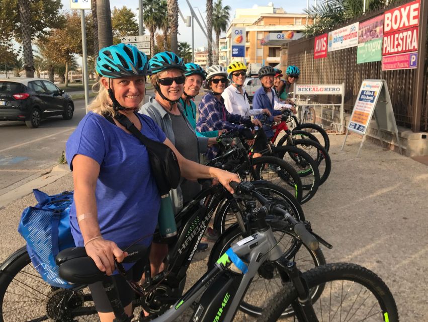 Alghero: E-bike tour inside the Natural Park of Porto Conte - Punta Giglio and the quiet remains of war