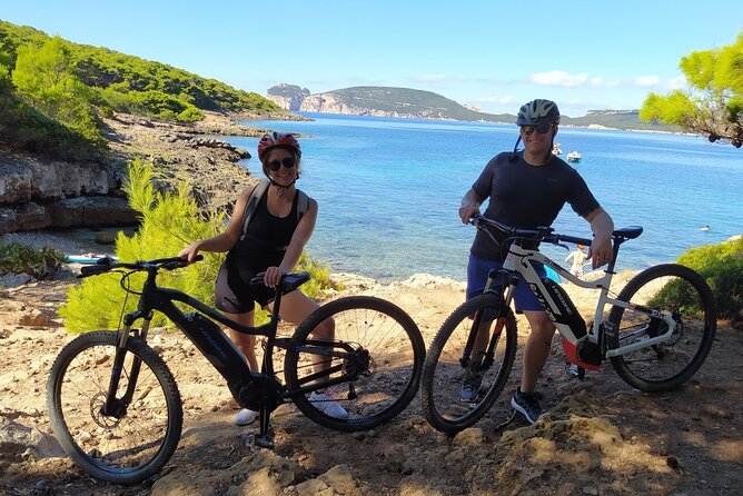 Alghero - Small Beaches Tour by E-bike more aperitif - Why this Alghero bike ride is different