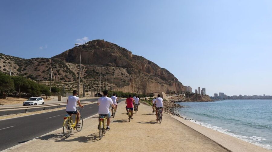 Alicante: Calas and Beaches E-Bike Tour with Snorkeling - Snorkeling in clear water near Cabo de las Huertas