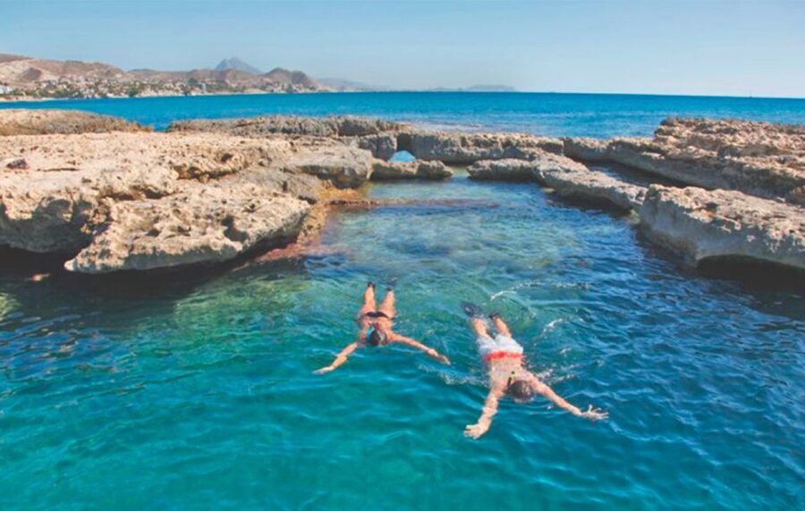Alicante : E-Bike Coast Tour, Roman Fish Farm and Snorkeling - The Roman fish farm at Albufereta