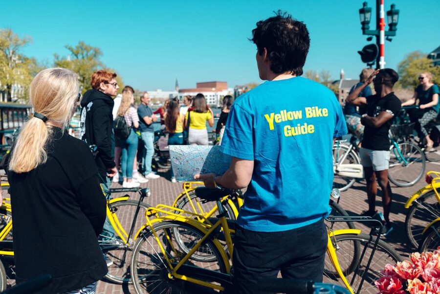 Amsterdam: 3h E-Bike Tour with break - The Break: Useful Pause, Limited Inclusions