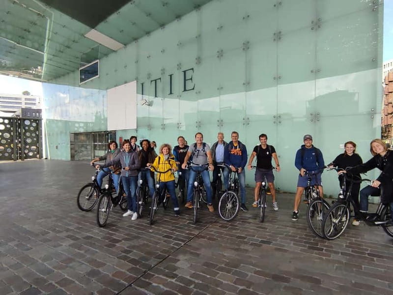Amsterdam bike tour with a French-speaking guide local! - Westerkerk and the Anne Frank House area