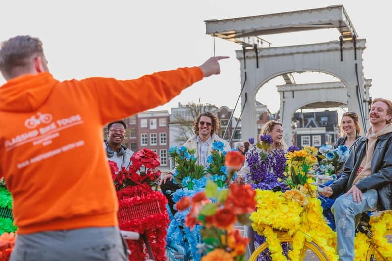 Amsterdam: City Centre, Guided Bike Tour on Flower Bikes - What the $29 price really gets you