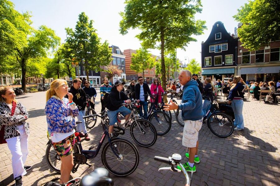 Amsterdam: Explore the City Highlights by Bike - Anne Frank House and Westerkerk