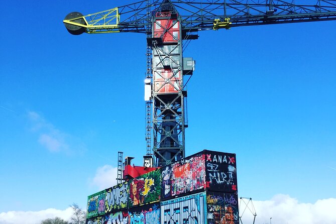 Amsterdam's Hidden Gems and Street Art Bike Tour - NDSM Wharf: the strongest part of the route