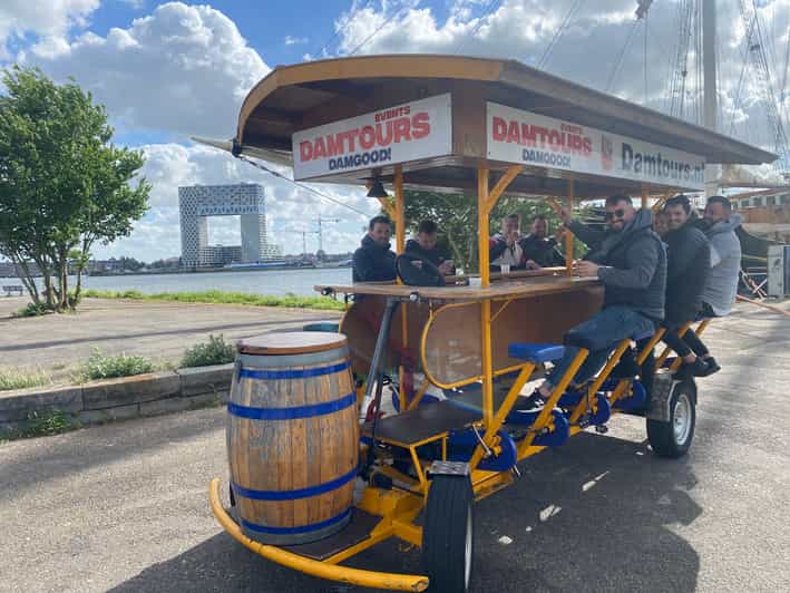 Amsterdam: The Original BUBBLES & BIKE Private Prosecco Tour - What this Prosecco bike actually feels like