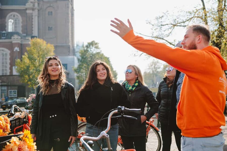 Amsterdam: Top Highlights Guided Bike Tour - Jordaan and the Anne Frank House