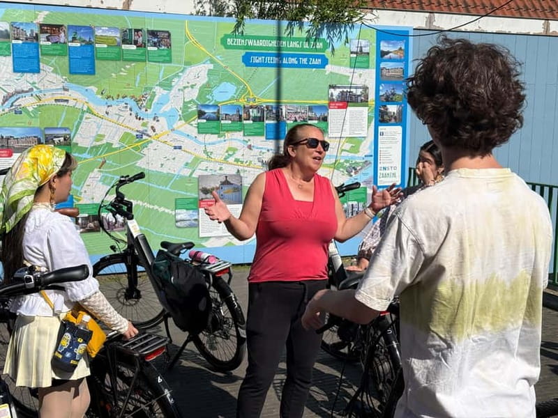 Amsterdam: Zaanse Schans Windmills & Zaandam E-Bike Tour - Zaandam and the Inntel Hotel photo stop