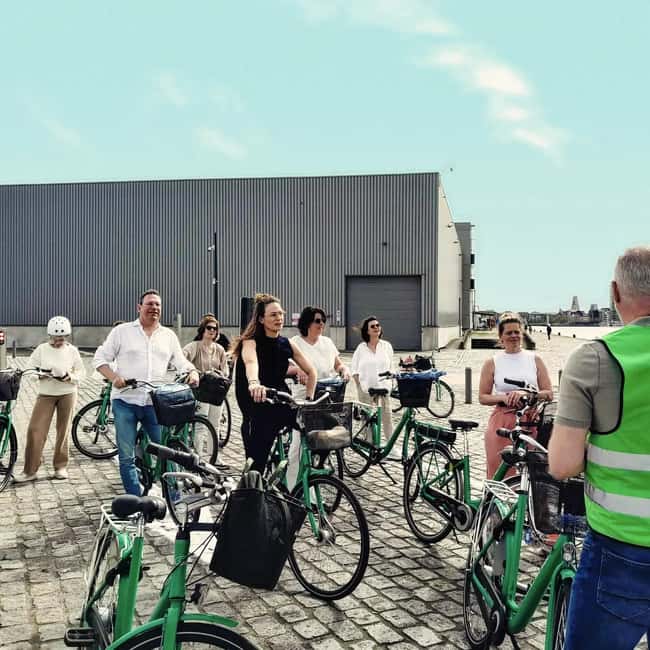 Antwerp Bike Tours: The Highlights & Beyond - Local streets, food areas, and useful tips