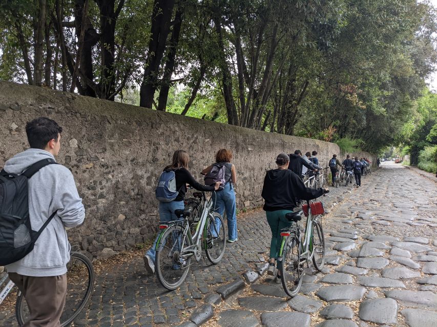 Appia Antica & Aqueducts e-Bike Tour - Official Provider - Aqueducts Park and the scale of Roman engineering