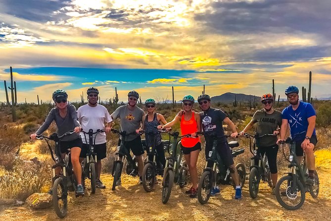 Arizona Desert Guided E-Bike Adventure - Black Mountain, Elephant Mountain, and the north Phoenix views