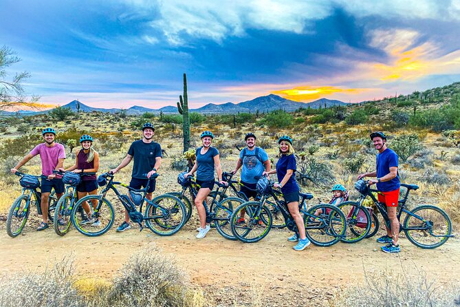 Arizona Desert Guided E-Bike Adventure - From neighborhood paths to Sonoran Desert trails