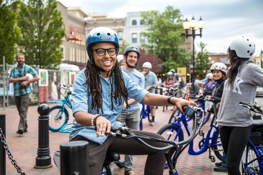 Asheville: Downtown E-Bike Tour - Downtown Asheville and the Grove Arcade