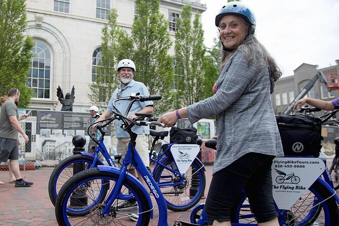 Asheville Historic Downtown Guided Electric Bike Tour with Scenic Views - Riding through streets, greenways, and neighborhoods