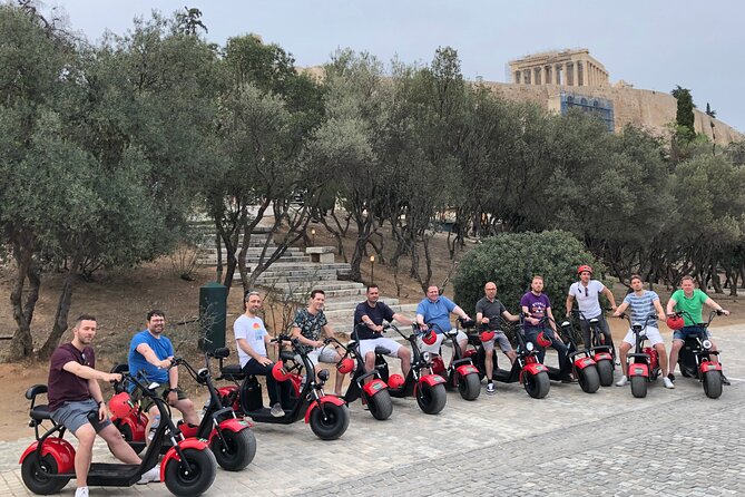 Athens Acropolis Official E-Scooter Guided Tour Fat E-Bike - Starting at Chatzichristou Street
