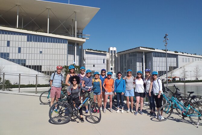 Athens City and Sea bike tour - The Stavros Niarchos Foundation Cultural Centre