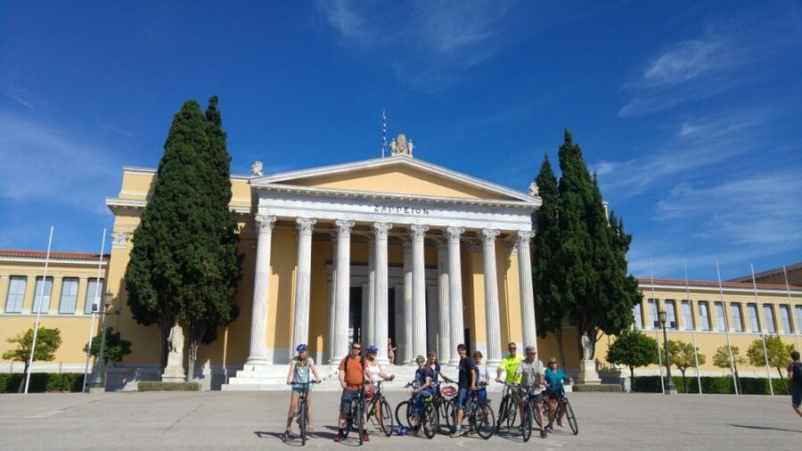 Athens: City Bike tour with Acropolis Visit Option - The cathedral break and local advice