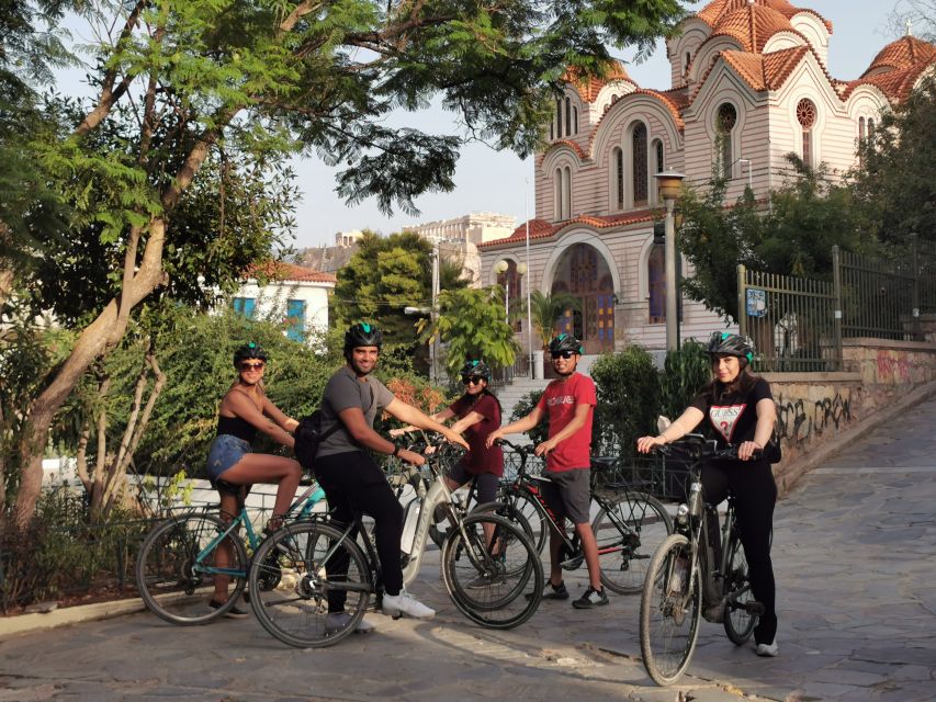 Athens: City Bike tour with Acropolis Visit Option - What the route gives you in the first hour
