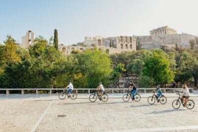 City Electric Bike Tour with Acropolis Visit Option