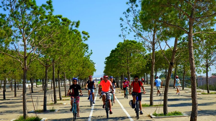 Athens: City & Sea Bike Tour - The Metropolitan Bike Lane and SNFCC