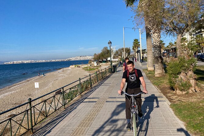 Athens Coastal Bike tour and Swimming Adventure - Reaching the beach for swimming and lunch