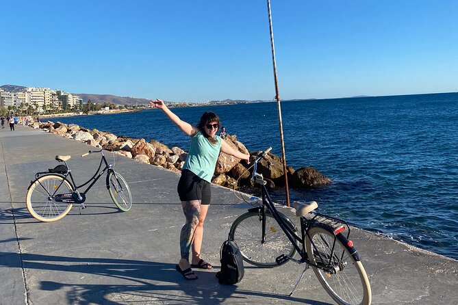 Athens Coastal Bike tour and Swimming Adventure - The ride back, including the uphill sections