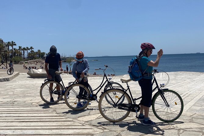 Athens Coastal Bike tour and Swimming Adventure - Meeting at Petralona and getting ready