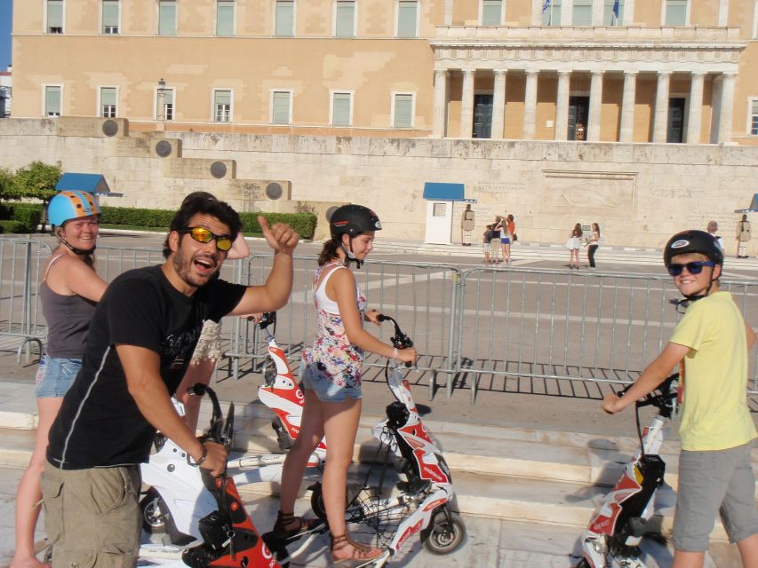 Athens Highlights by Electric Trikke Bike - Parliament, Syntagma Square, and the guard change