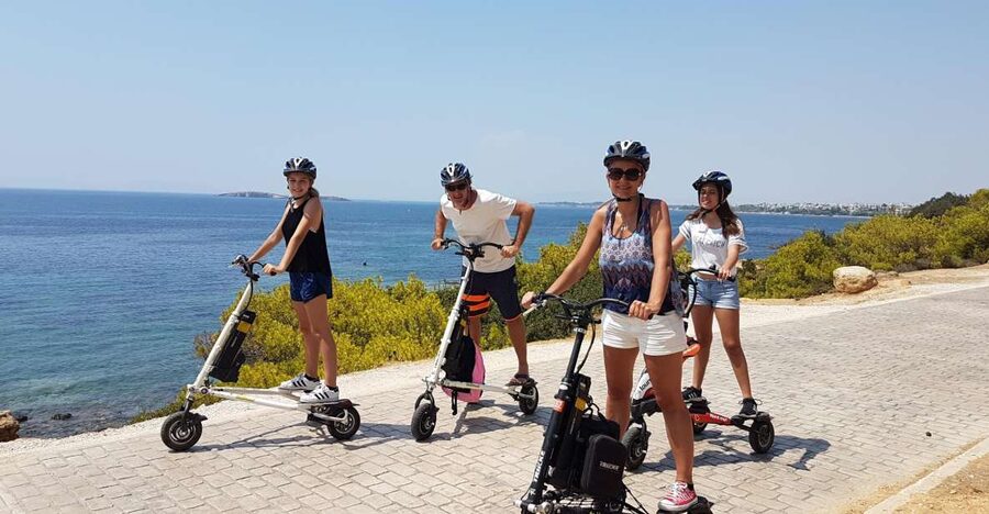 Athens Riviera Trikke Bike Tour & Vouliagmeni Lake - Time, meeting point, and what to bring