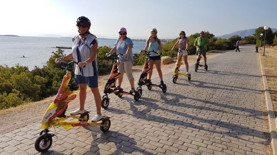 Athens Riviera Trikke Bike Tour & Vouliagmeni Lake - Who will enjoy this most