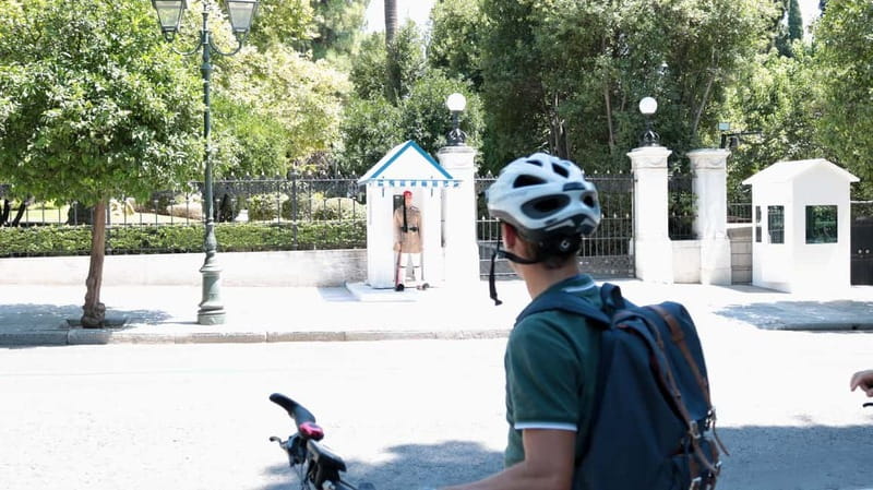 Athens: Small Group E-Bike Tour of Historic Highlights - Dionysiou Areopagitou and the Acropolis view