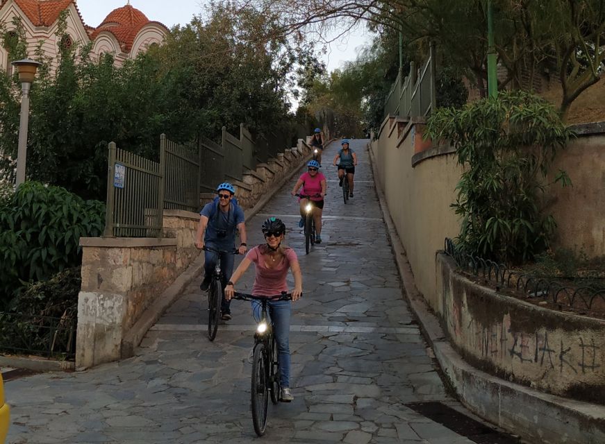 Athens: Sunset Bike Tour - Zappeion, the Panathenaic Stadium, and the Presidential Mansion