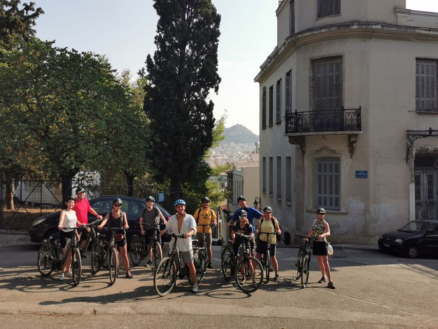 Athens: Sunset Bike Tour - Starting near the Acropolis and heading toward the city