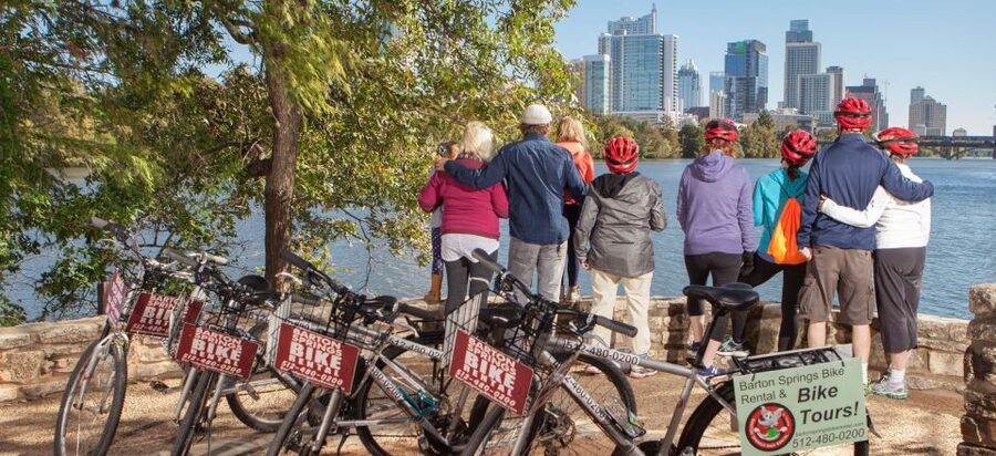 Austin: 1.5-Hour Lady Bird Lake Bike Tour - Along the Water Toward the City