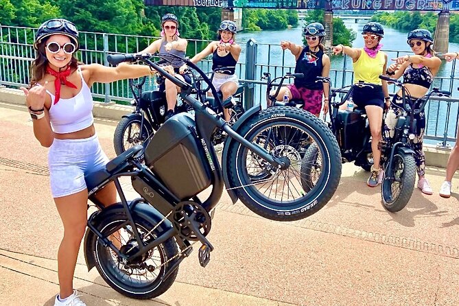 Austin Biker Gang E-Bike Tour - Seaholm, the library, and Austin City Limits