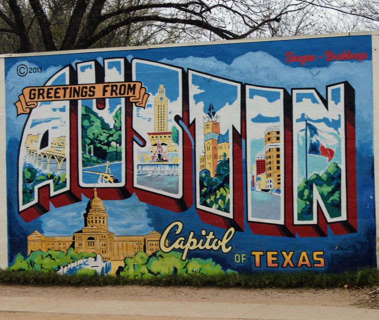 Austin: Electric Bike City Sightseeing Tour - South Congress murals bring color and local character