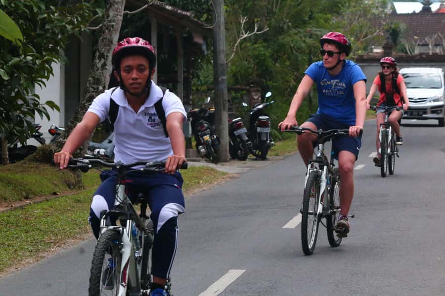 Bali Downhill Cultural Cycling Tour - Three and a half hours on village roads