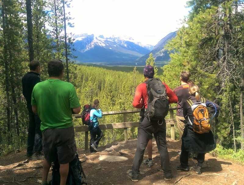Banff: Bow River E-Bike Tour and Sundance Canyon Hike - Big views after a modest climb