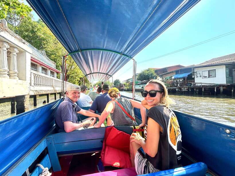 Bangkok: Bike, Boat & Food Tour in Thonburi - Talat Phlu and the first backstreets
