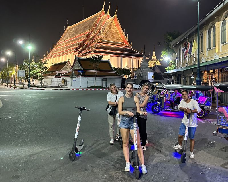 Bangkok By Night by Electric Scooter &/or Bike - Key points to know before you book
